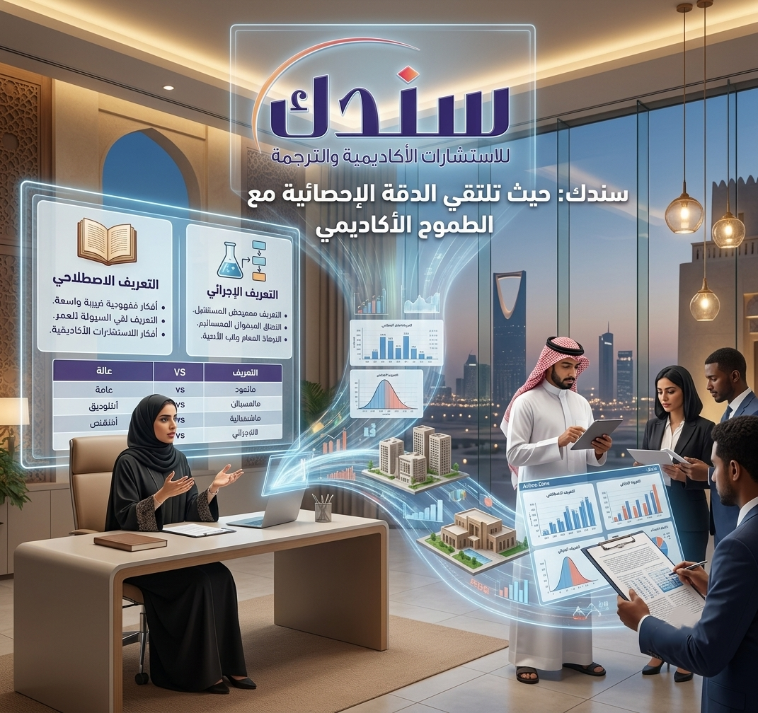 سندك حيث تلتقي الدقة الإحصائية مع الطموح الأكاديمي